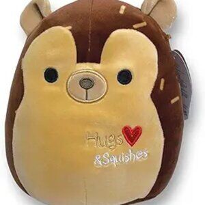 Squishmallow Kellytoy 8 Inch Hans the Hedgehog Super Soft Plush - NWT
